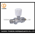 Nickel Plated Brass Radiator Valve with Plastic Handle (YS5001)